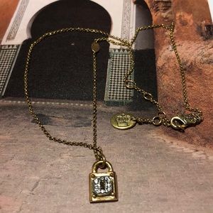 JUICE COUTURE LOCKET NECKLACE